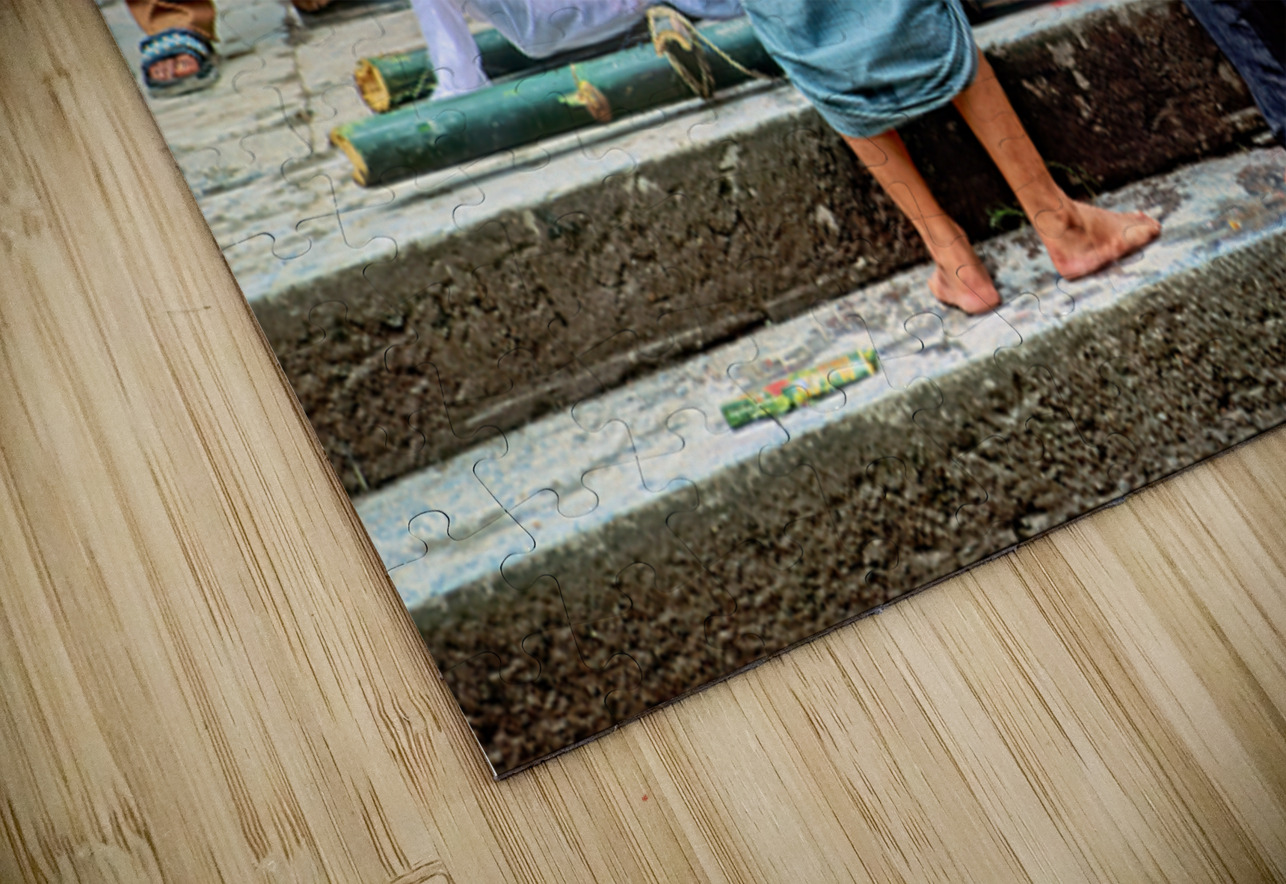 Cremation ceremony at Pashupatinath Temple in Kathmandu Nepal Marco Brivio Puzzle