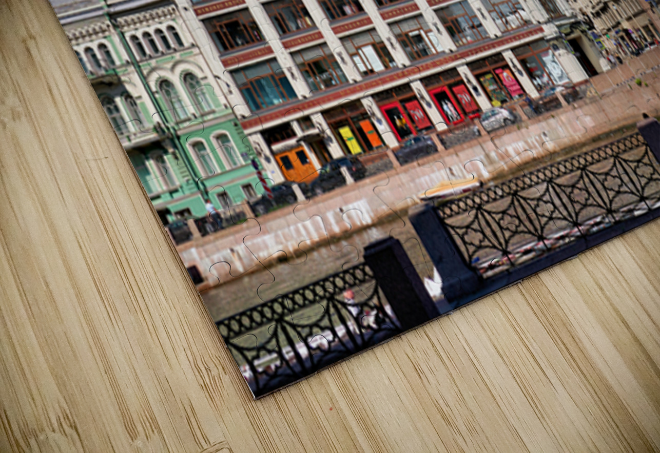Historical buildings along Moyka River in Saint Petersburg Marco Brivio Puzzle