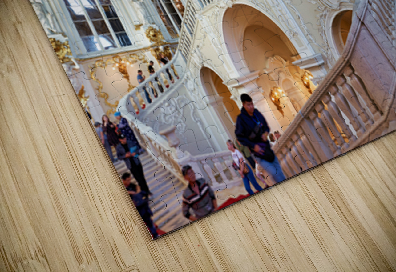 Jordan staircase in winter palace at hermitage museum Marco Brivio Puzzle