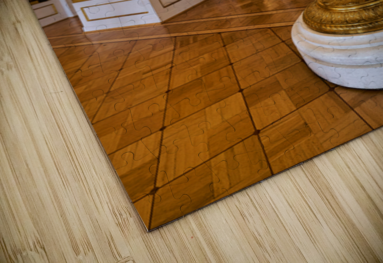 Golden candelabrum in the Winter Palace Hermitage Museum Marco Brivio Puzzle