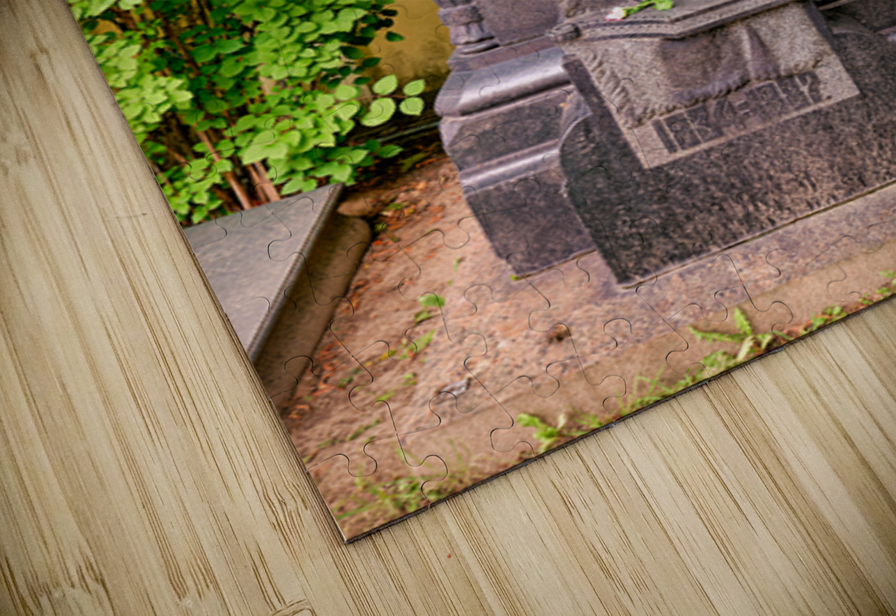 Tchaikovskys grave at Tikhvin cemetery in Saint Petersburg Marco Brivio Puzzle