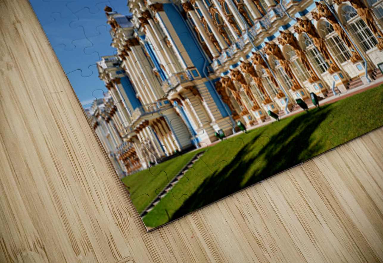 St. Petersburg shows Catherine Palace in clear sunlight Marco Brivio Puzzle