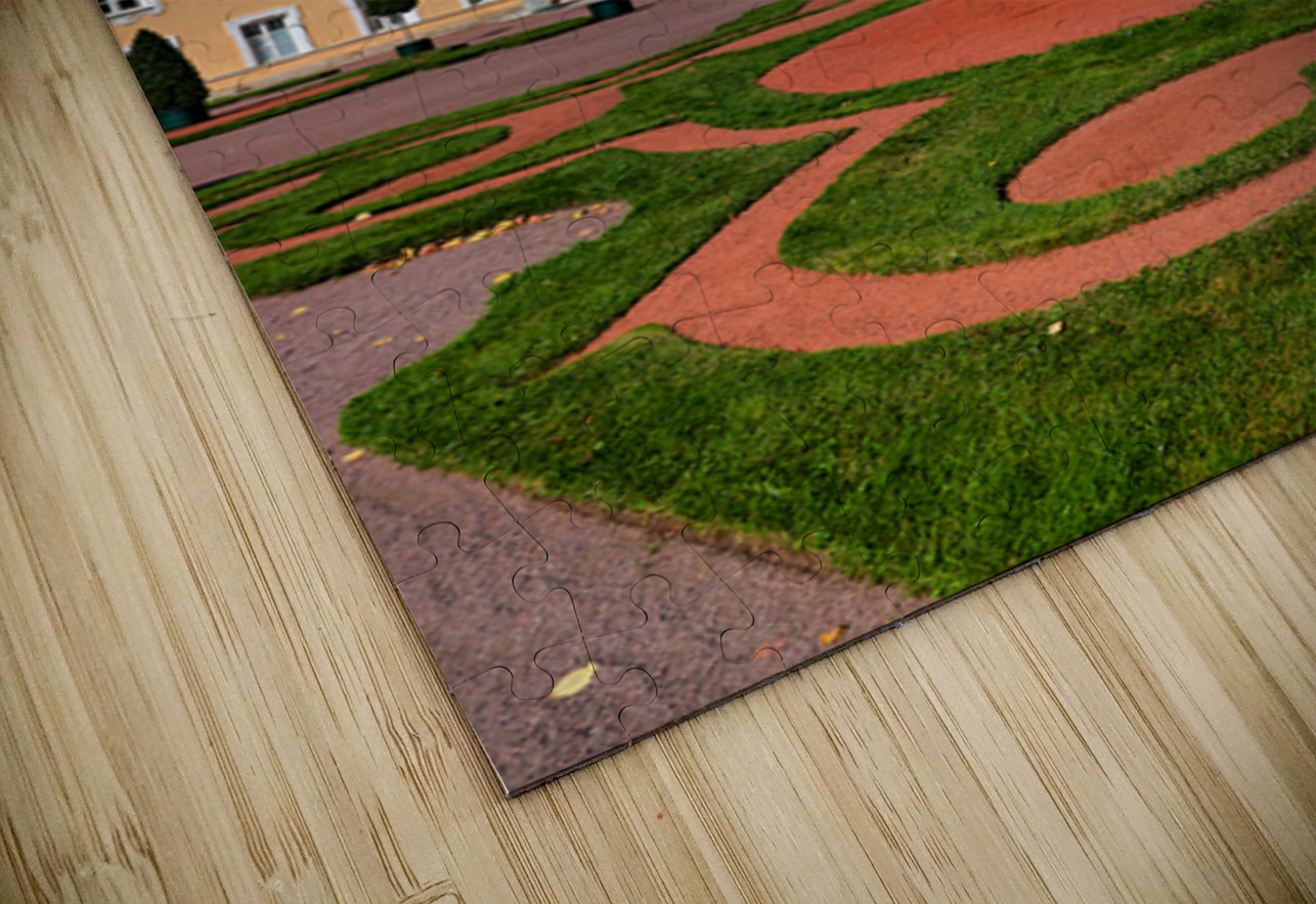 St Petersburg architecture near Peterhof Palace under clear sky Marco Brivio Puzzle