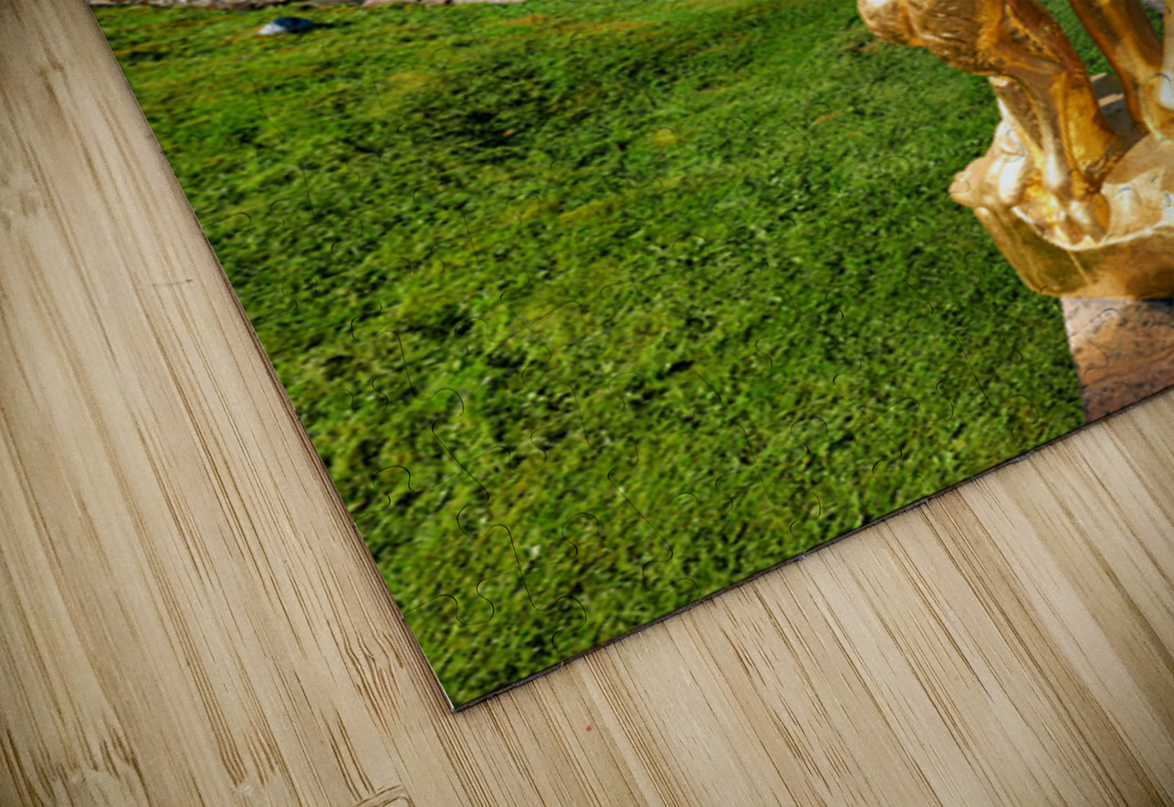 Golden statues at Peterhof Palace in Saint Petersburg Marco Brivio Puzzle