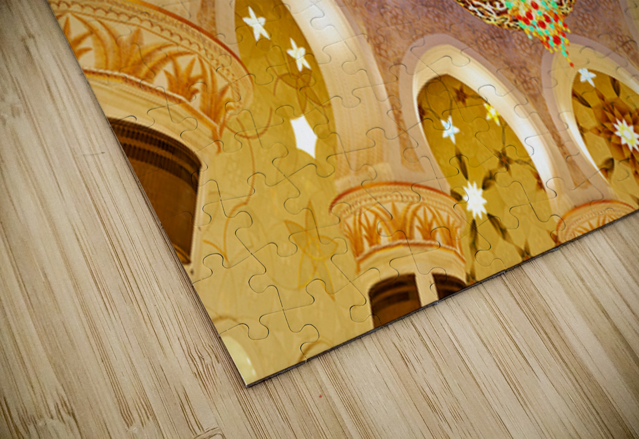 Exploring the interior design of Sheikh Zayed Grand Mosque Marco Brivio Puzzle