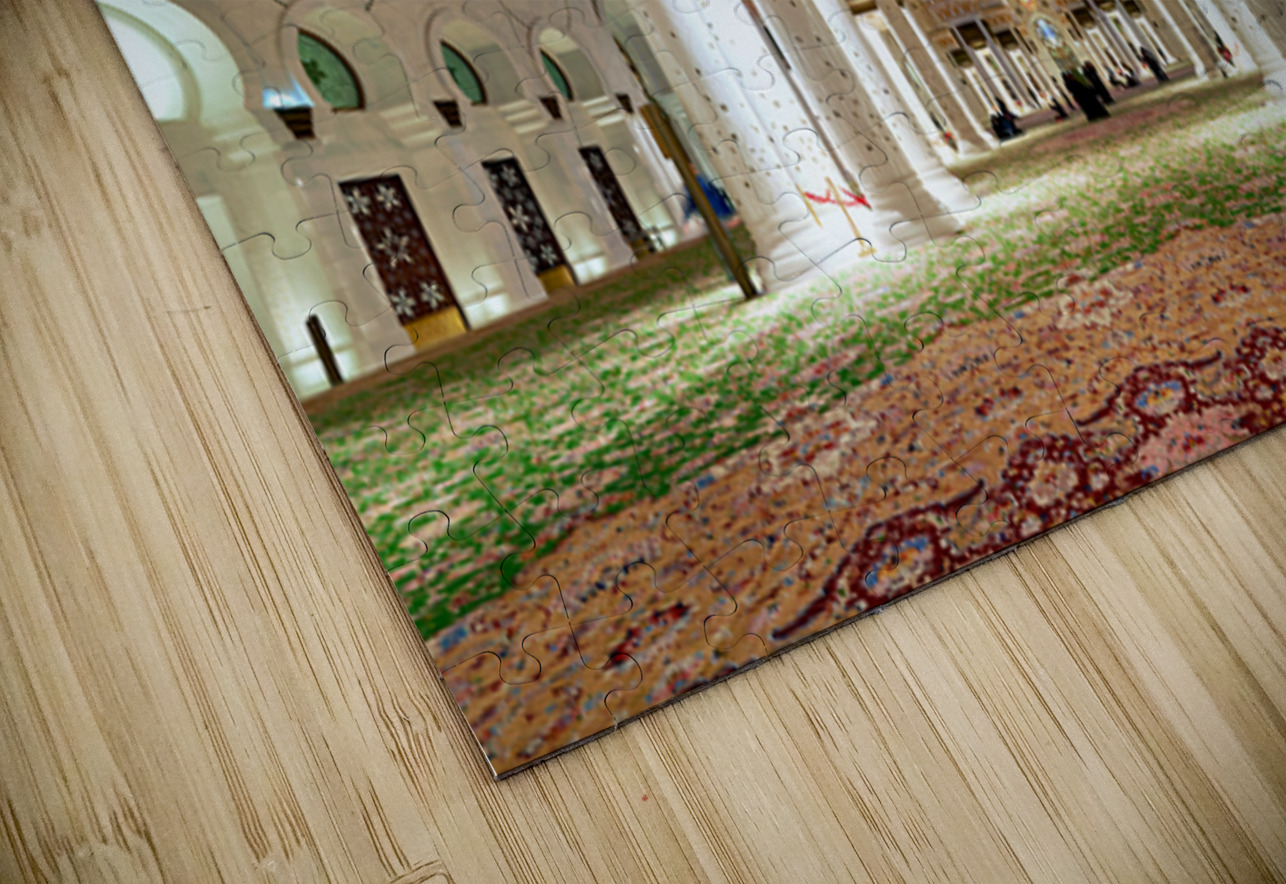 Exploring the interior of Sheikh Zayed Grand Mosque in Abu Dhabi Marco Brivio Puzzle