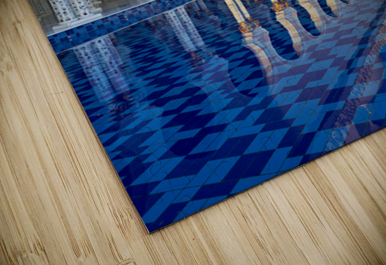 Visit to Sheikh Zayed Grand Mosque in Abu Dhabi at dawn Marco Brivio Puzzle