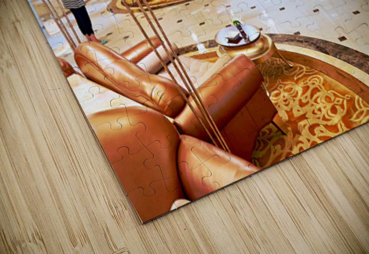 Details of the Abu Dhabi Emirates Palace Hotel lobby area Marco Brivio Puzzle