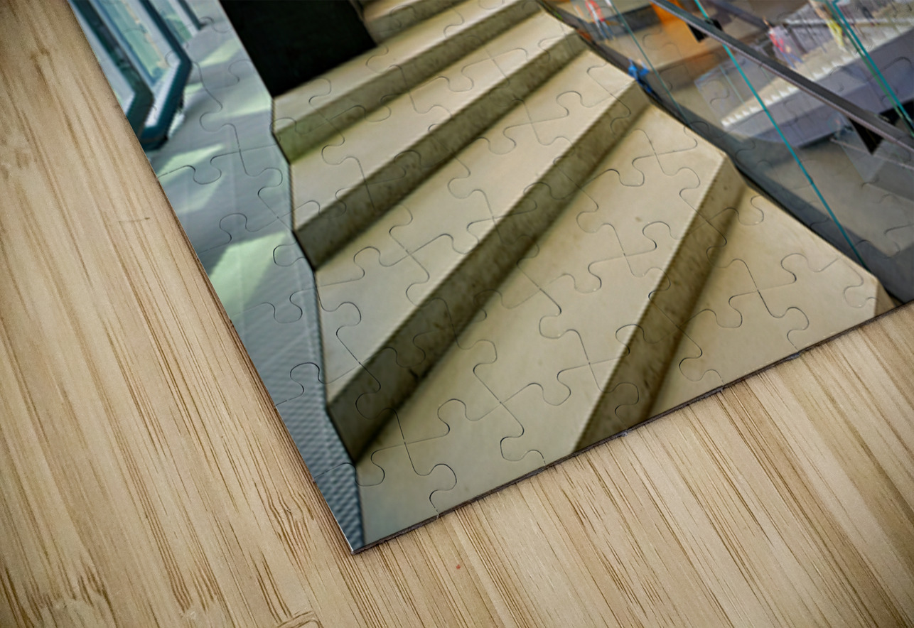 Exploring the interior of Harpa Opera House in Reykjavik Iceland Marco Brivio Puzzle