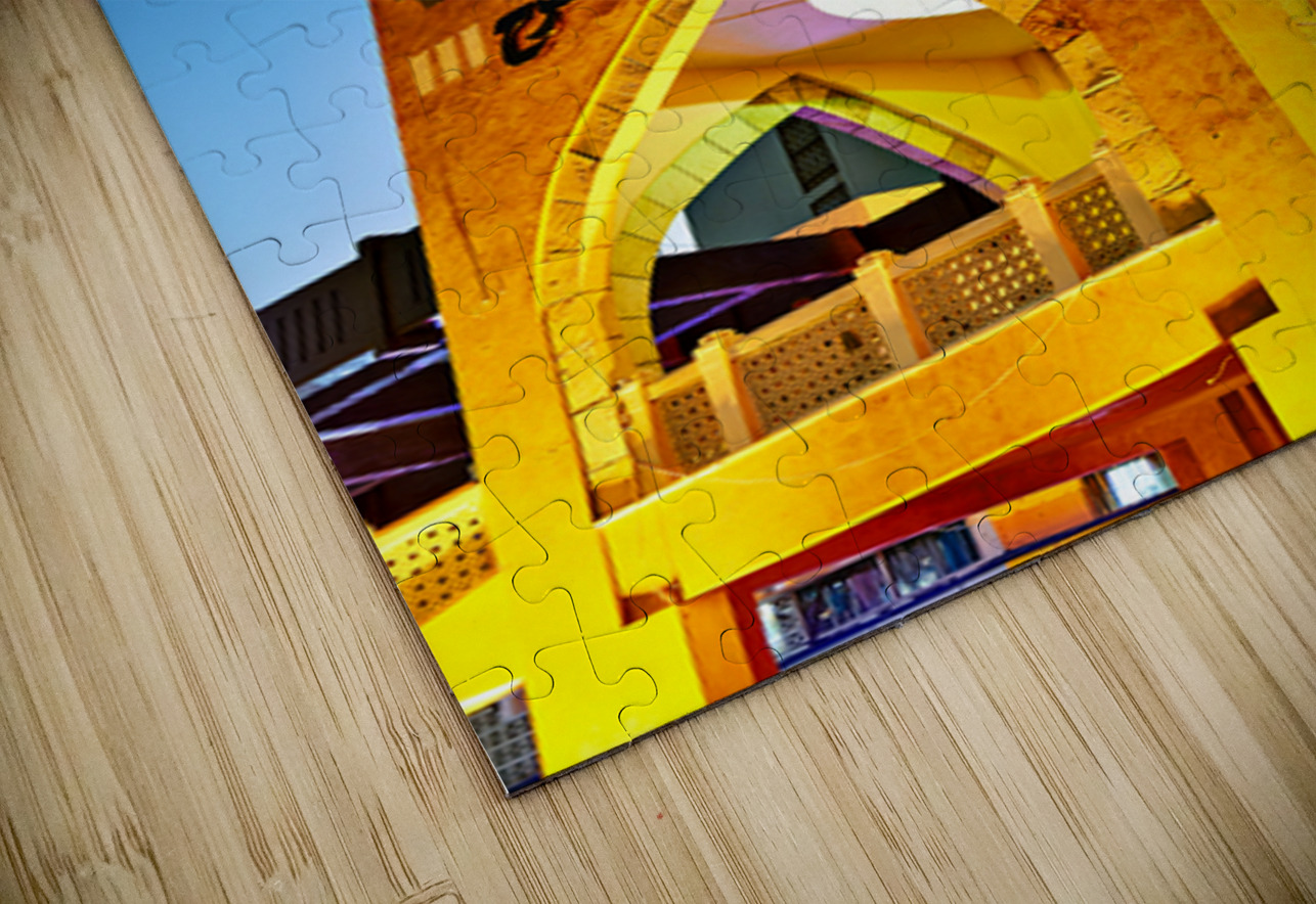 Visit to Mutrah Souq in Muscat after sunset Marco Brivio Puzzle