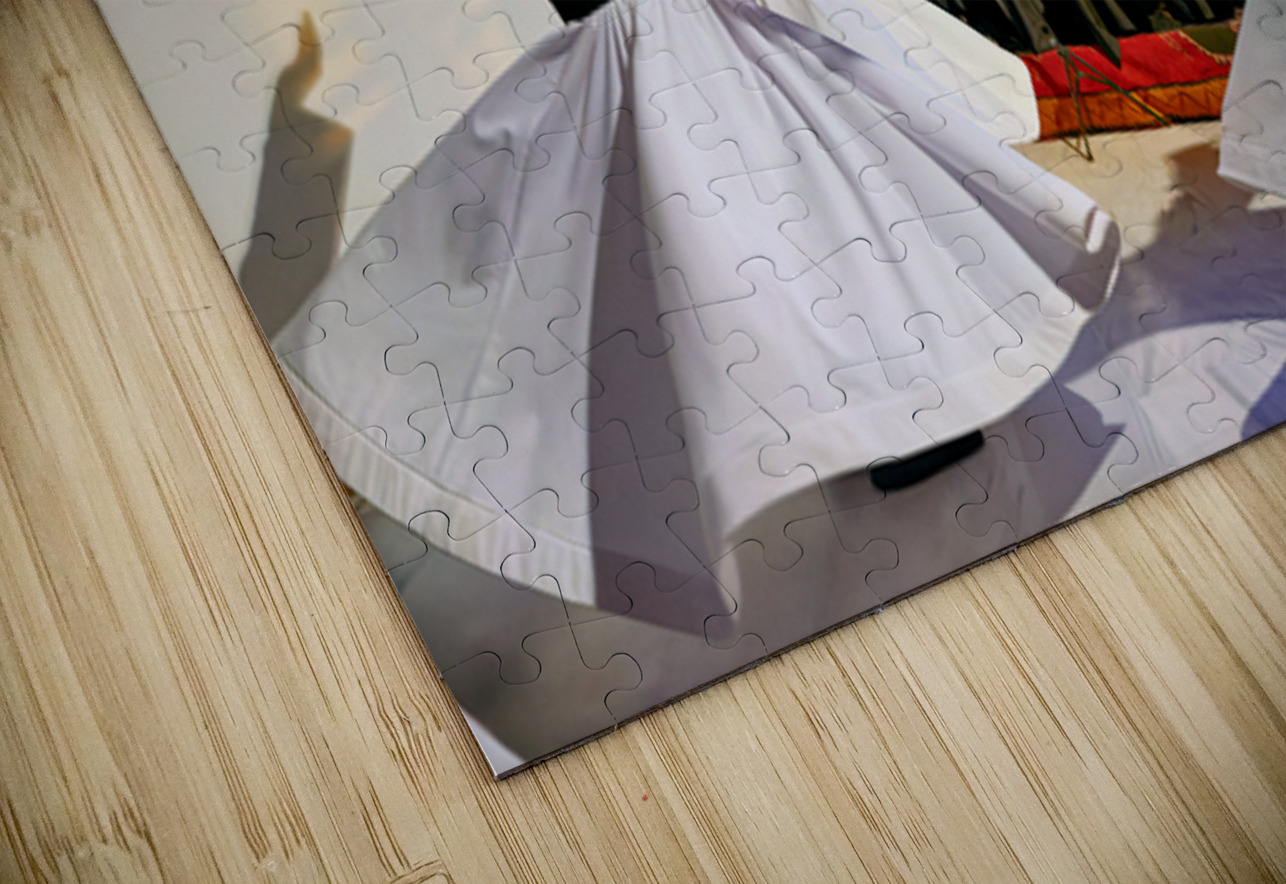 Whirling dervishes perform in Istanbul during sufi ceremony Marco Brivio Puzzle