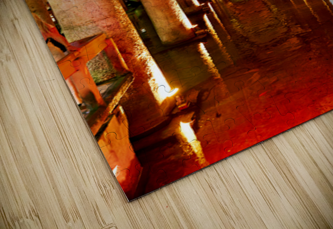 Exploring the ancient Basilica Cistern in Istanbul Turkey Marco Brivio Puzzle