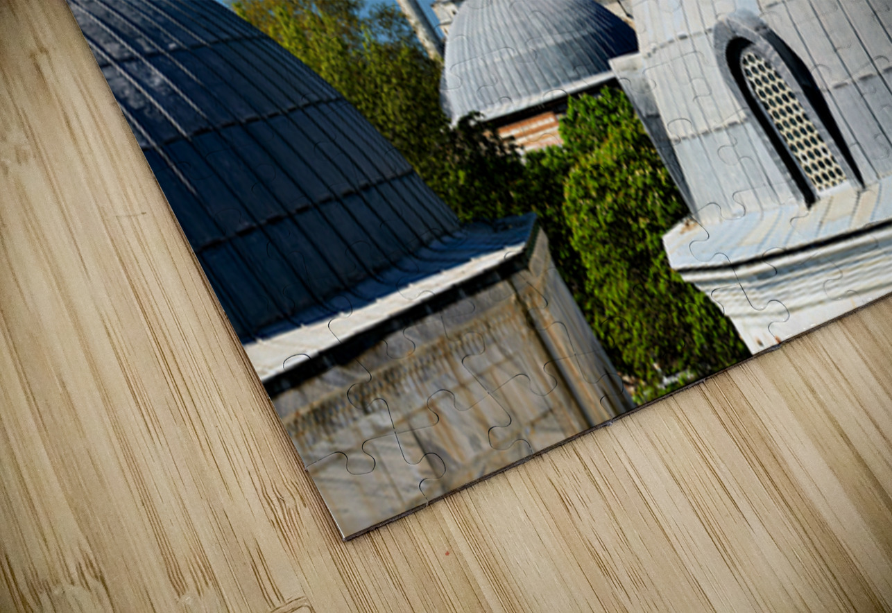 Blue Mosque domes under clear sky in Istanbul Marco Brivio Puzzle