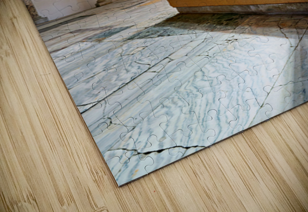 Hagia Sophia Grand Mosque interior view with sunlight Marco Brivio Puzzle