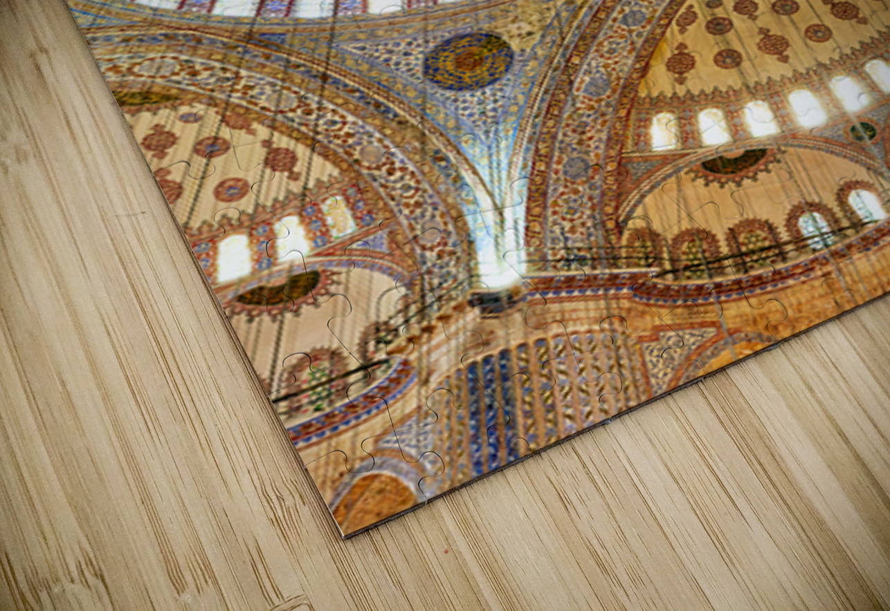 Beautiful view of the interior of the Blue Mosque in Istanbul Marco Brivio Puzzle
