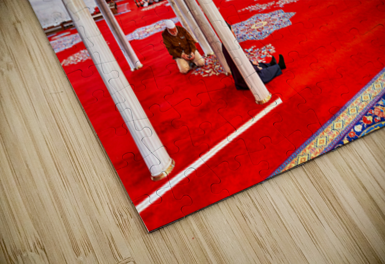 Visit to the fatih mosque in istanbul turkey Marco Brivio Puzzle