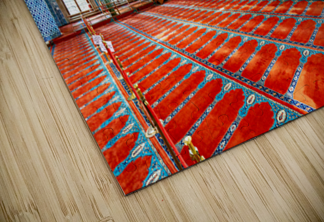 Rustem Pasha Mosque interior in Istanbul Turkey during daylight Marco Brivio Puzzle