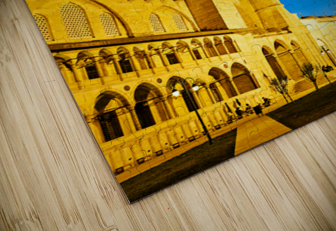 Suleymaniye Mosque stands tall in Istanbul at night Marco Brivio Puzzle