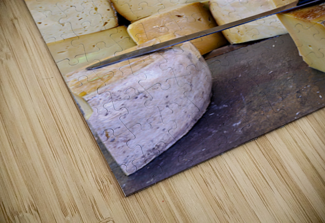 Cheese stall in Grand Bazaar of Istanbul Turkey Marco Brivio Puzzle