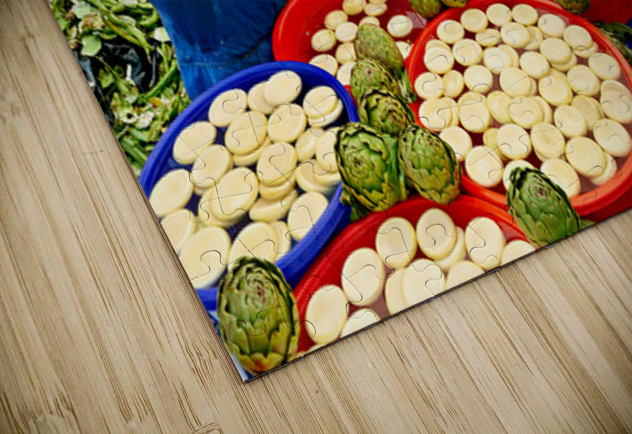 Market activity in Istanbul Turkey with local vendors Marco Brivio Puzzle