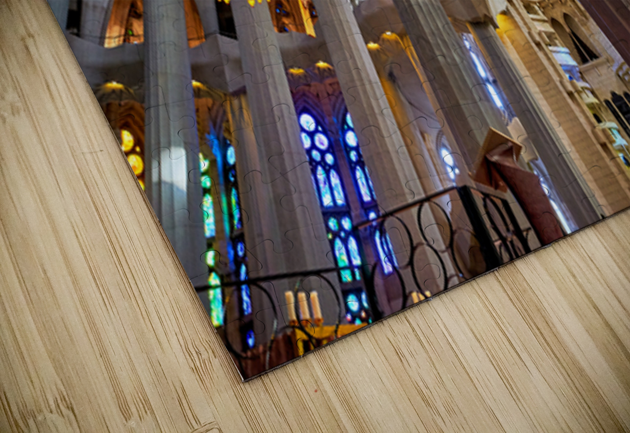 Explore Basílica de la Sagrada Familia in Barcelona now Marco Brivio Puzzle