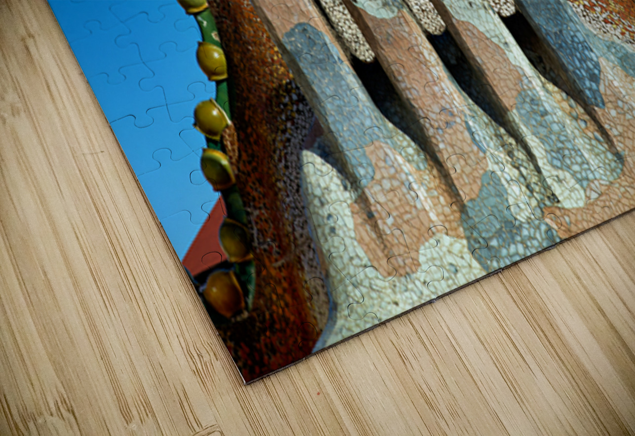 Exploring casa batllo in barcelona catalonia spain Marco Brivio Puzzle