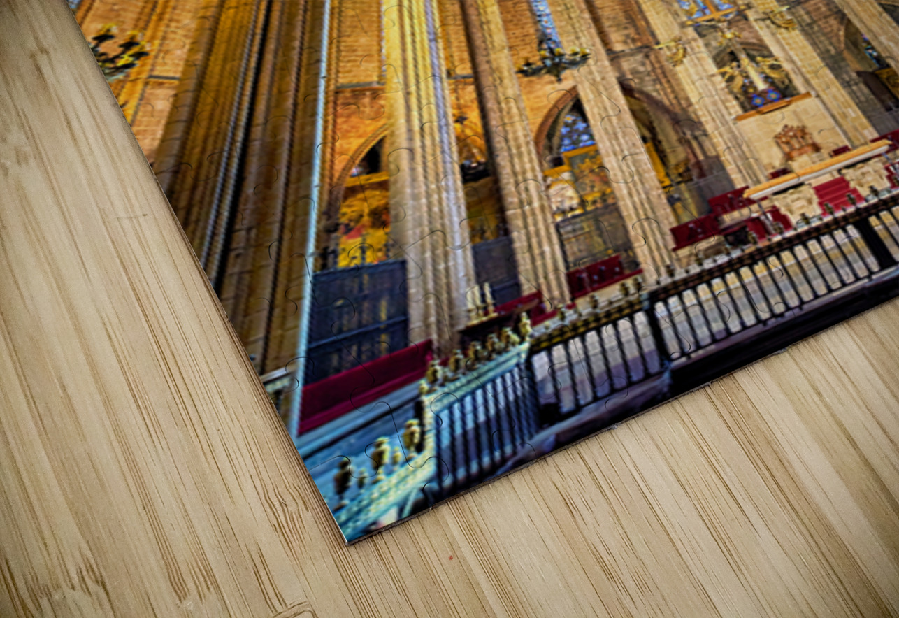 Iconic views of Barcelonas Holy Cross Cathedral Marco Brivio Puzzle