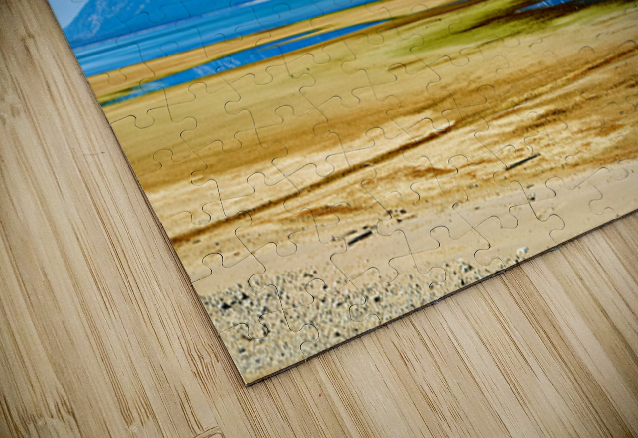 Mountains reflect in the water at Grand Teton National Park Marco Brivio Puzzle