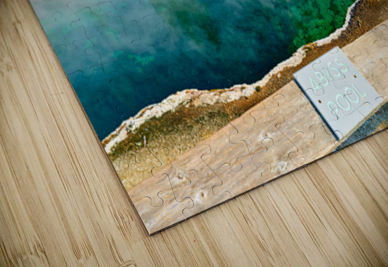 Visit Abyss Pool in Yellowstone National Park for a unique view Marco Brivio Puzzle