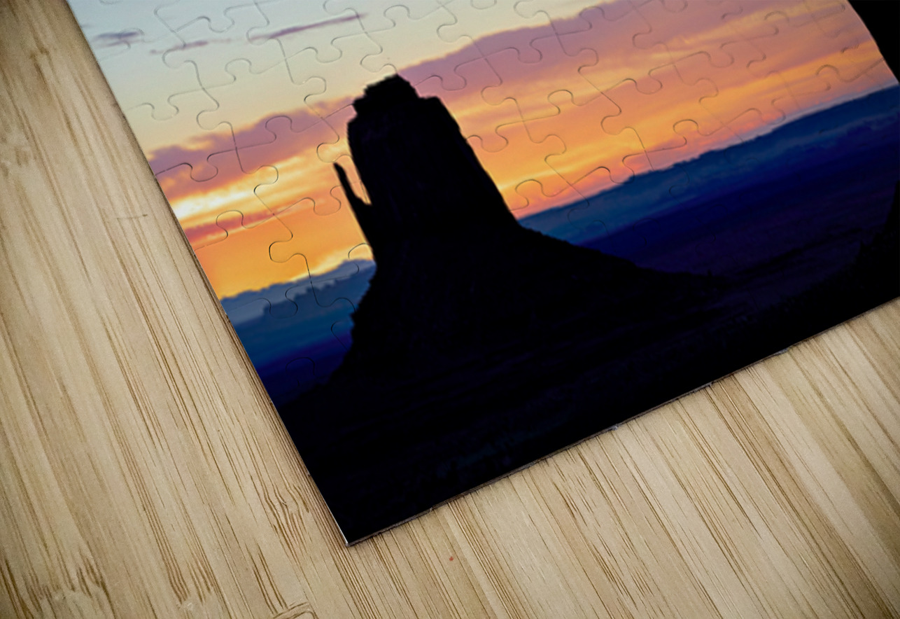 Sunset over Monument Valley near the Navajo Nation Marco Brivio Puzzle