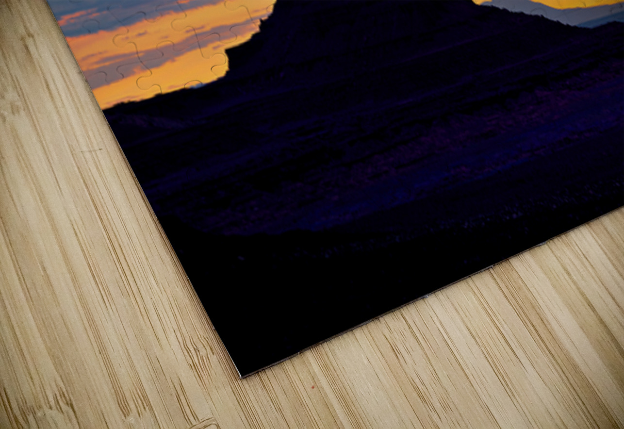 Sunset over monument valley in national park usa Marco Brivio Puzzle