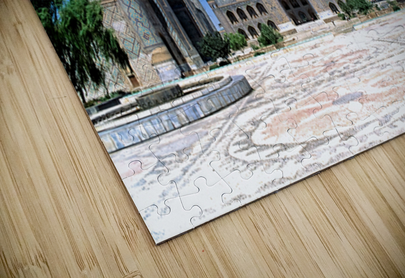 Registan in Samarkand showcases historical architecture Marco Brivio Puzzle