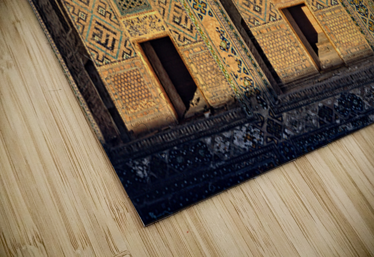 Madrasa architecture in Samarkand shows detailed design work Marco Brivio Puzzle