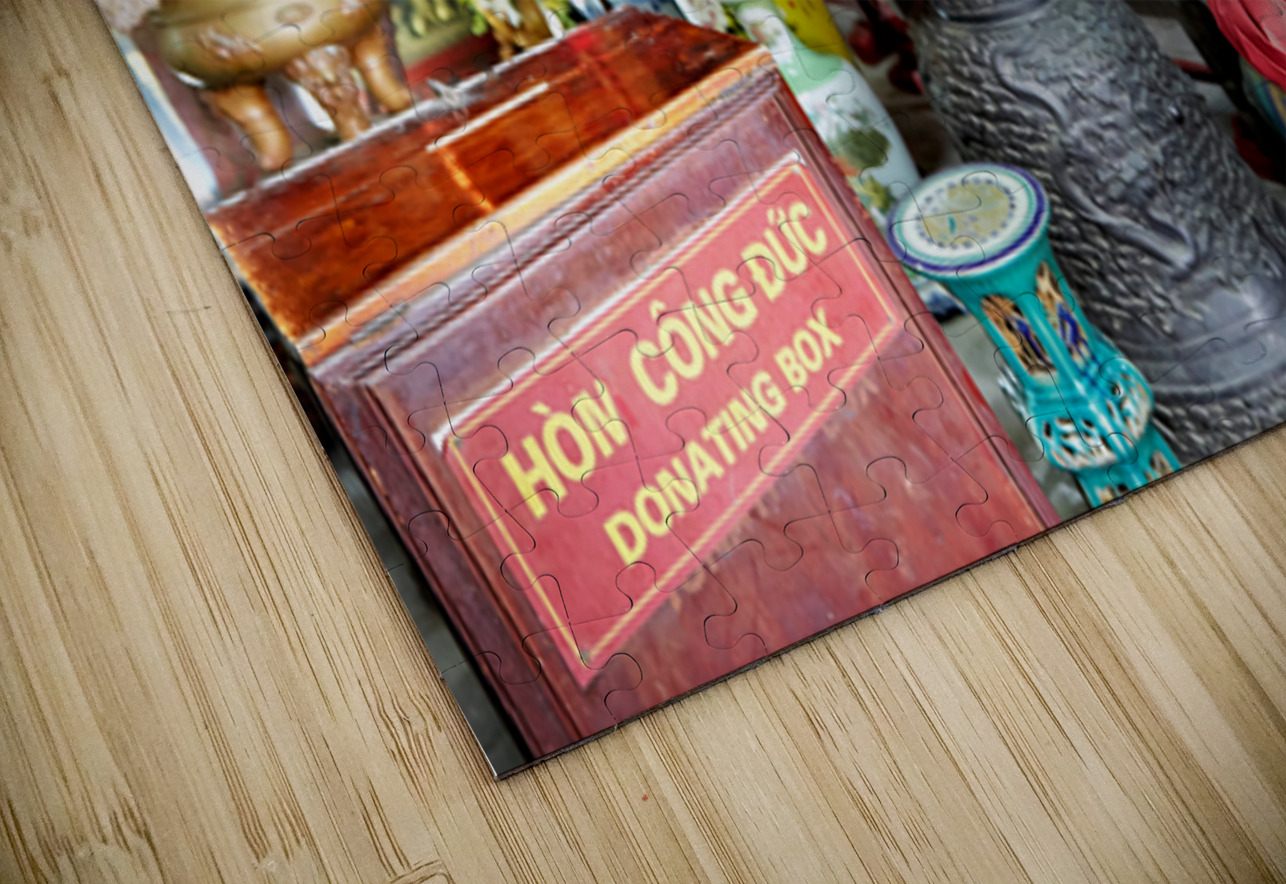 Praying at a temple in Ho Chi Minh City Vietnam Marco Brivio Puzzle