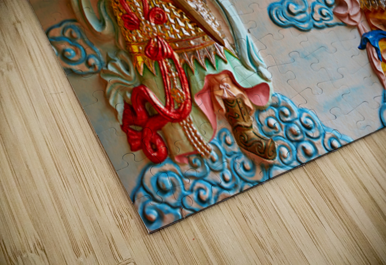 Art of Vietnamese gods in Ho Chi Minh City Marco Brivio Puzzle