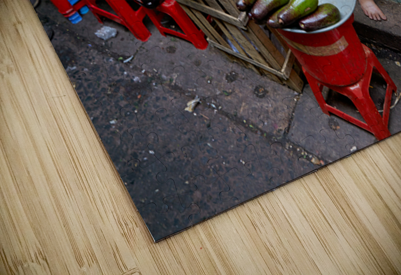 Fruit vendor sells fresh produce in Ho Chi Minh City Marco Brivio Puzzle