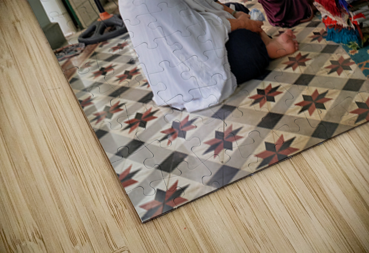 Women in traditional dress in Ho Chi Minh City Vietnam Marco Brivio Puzzle