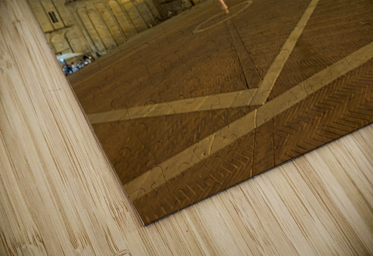 Piazza Grande in Arezzo at sunset with glowing architecture Marco Brivio Puzzle