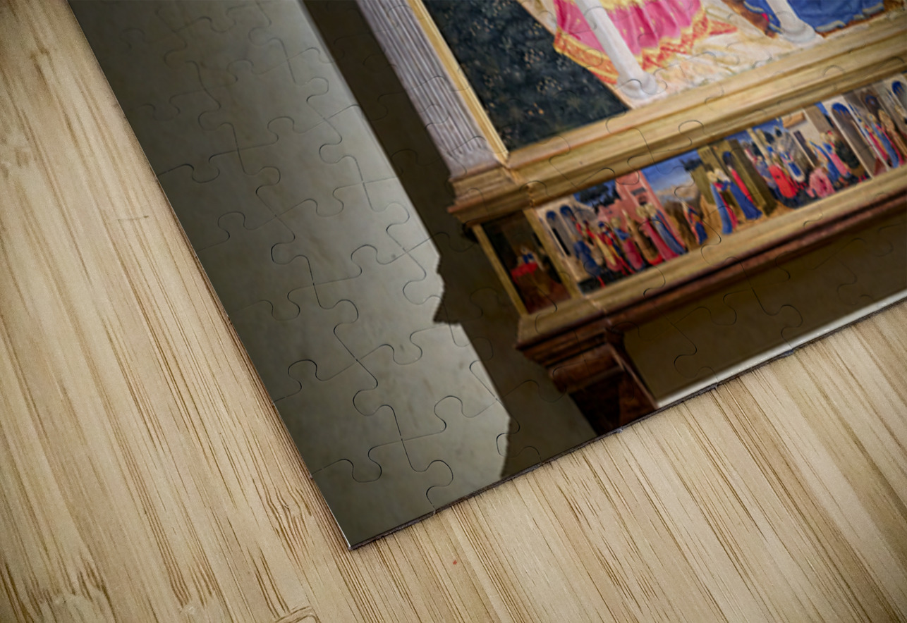 Cortona altarpiece by Angelico depicts the Annunciation Marco Brivio Puzzle