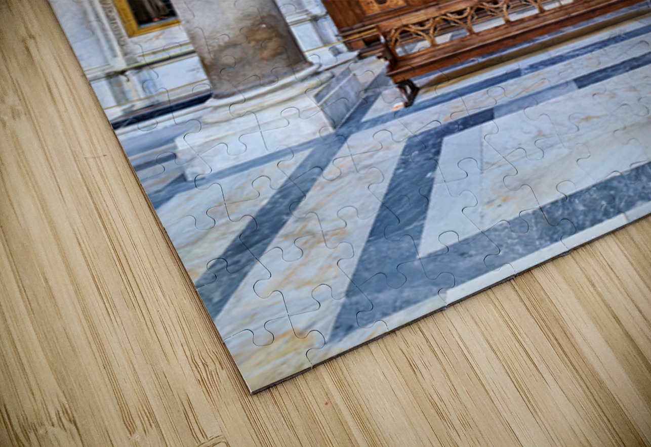 Exploring the interior of the Cathedral in Pisa Tuscany Italy Marco Brivio Puzzle
