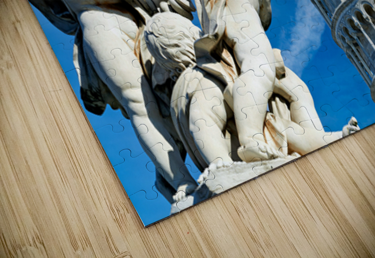Leaning Tower and fountain in Piazza dei Miracoli in Pisa Marco Brivio Puzzle