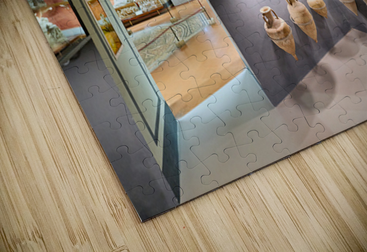 Cinerary urns in Guarnacci Museum of Etruscan artifacts Marco Brivio Puzzle