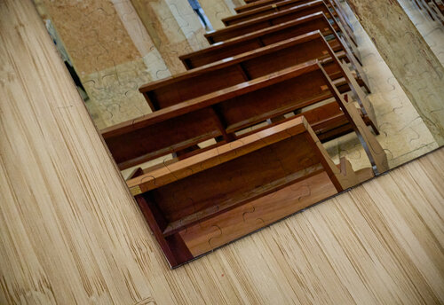 Verona Veneto Italy. San Fermo Maggiore Church. Frescoes in the crypt Marco Brivio puzzle