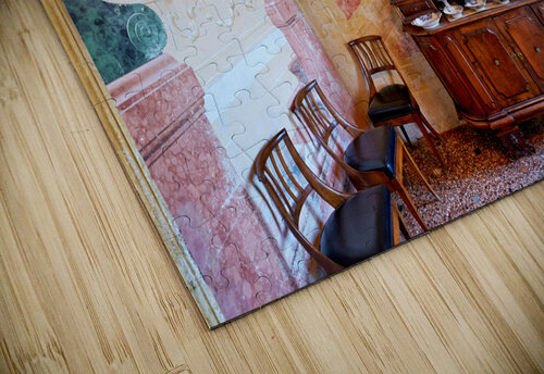 Vicenza Veneto Italy. The interiors of the Villa Valmarana ai Nani frescoed  by Giambattista and Giandomenico Tiepolo Marco Brivio puzzle