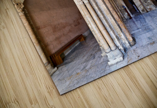 Zaragoza. Saragossa. Aragon. Spain. Aljafería Palace Marco Brivio puzzle