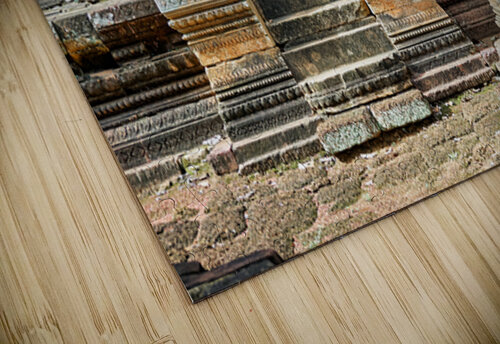 Ancient temple with intricate carvings and mythical guardian sta Marco Brivio puzzle