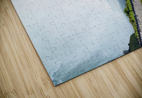 Iconic Niagara Falls viewing platform and visitor center. Marco Brivio puzzle