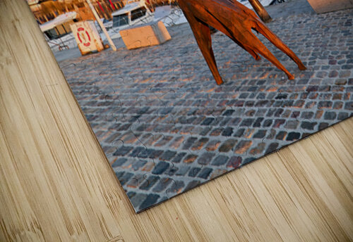 Sunrise at the harbour in Honfleur Normandy France Marco Brivio puzzle