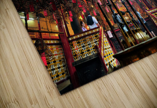 Spiral incense coils fill temple interior in Hong Kong Marco Brivio puzzle