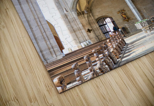 Organ and architecture in Saint Georges Minster in Dinkelsbuhl Marco Brivio puzzle